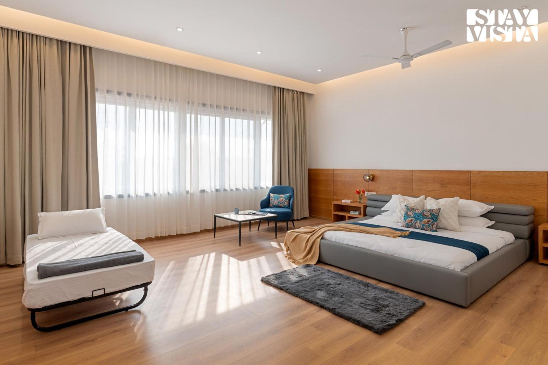 Stayvista At Aj House With Pvt Pool & Projector Set-Up Haydarabad Dış mekan fotoğraf